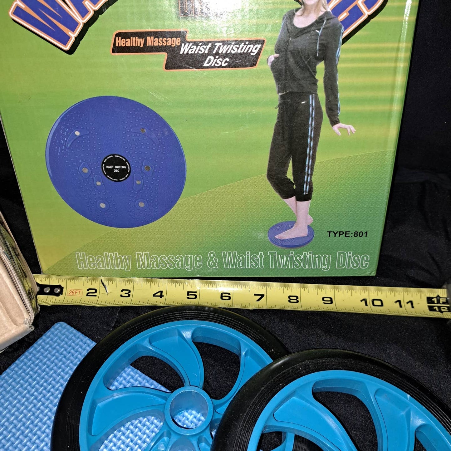 ABS Wheel with Mat PLUS Waiste Twister Disk
