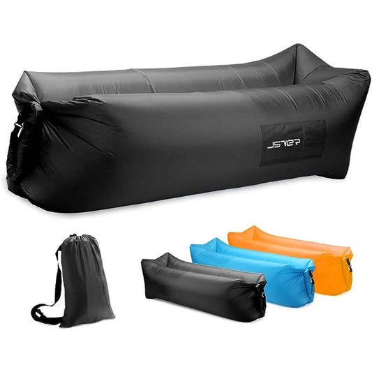 AIR SOFA for camping - Pool - Beach NEW - Black