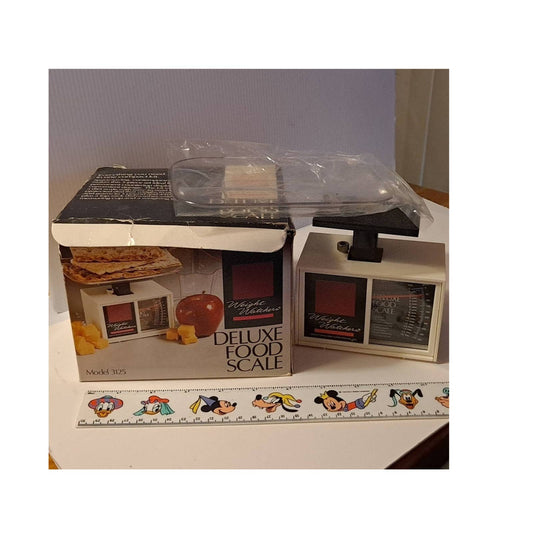 Weight Watchers deluxe food scale model 3125 in box