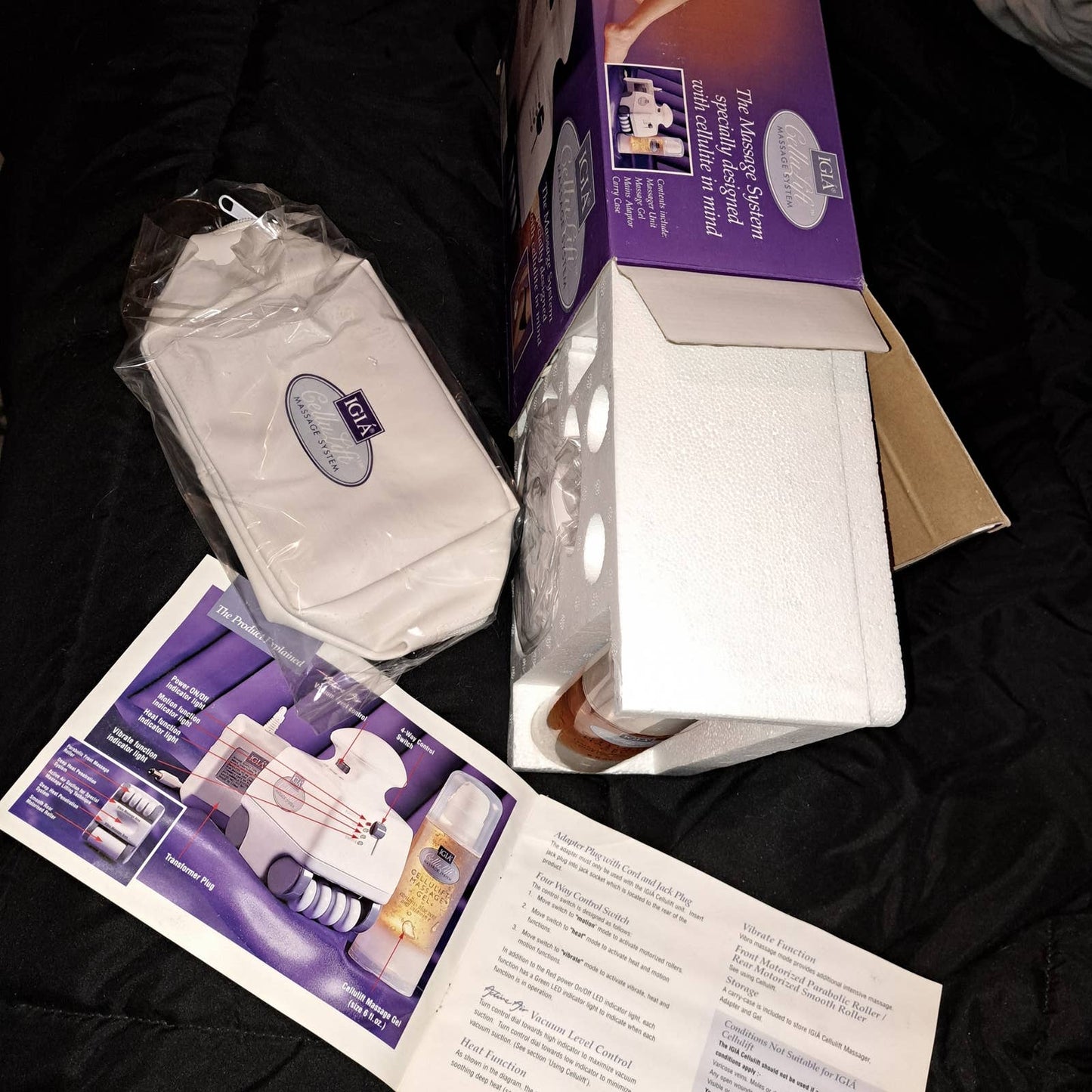 NEW IN BOX - IGIA Cellulift Magic Massage cellulite eraser Machine