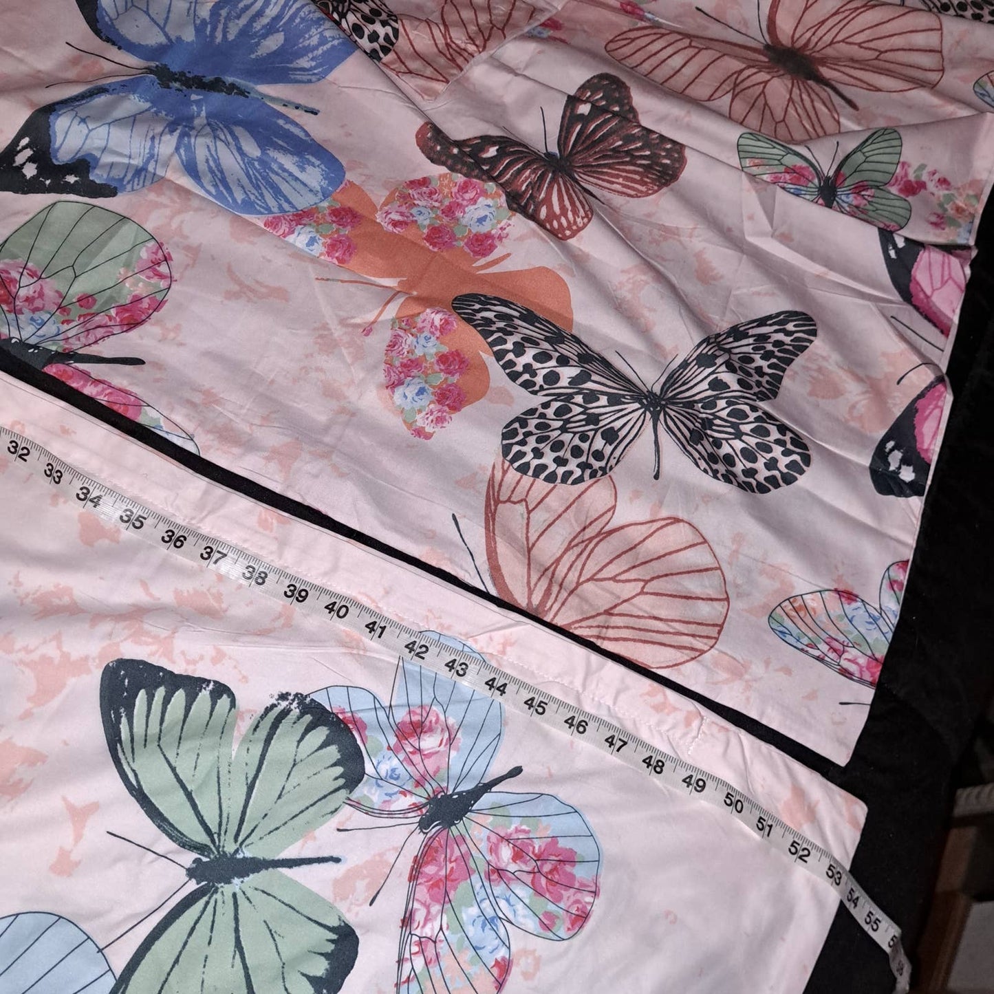 NEW in BAG - Buttery Soft Twin-Full Butterfly Duvet with 1 LG Pillow Sham