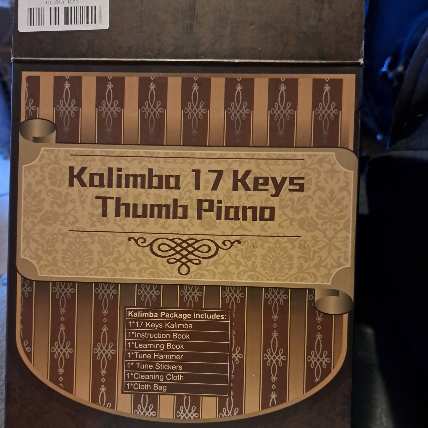 Kalimba Thumb Piano Portable 17 Keys