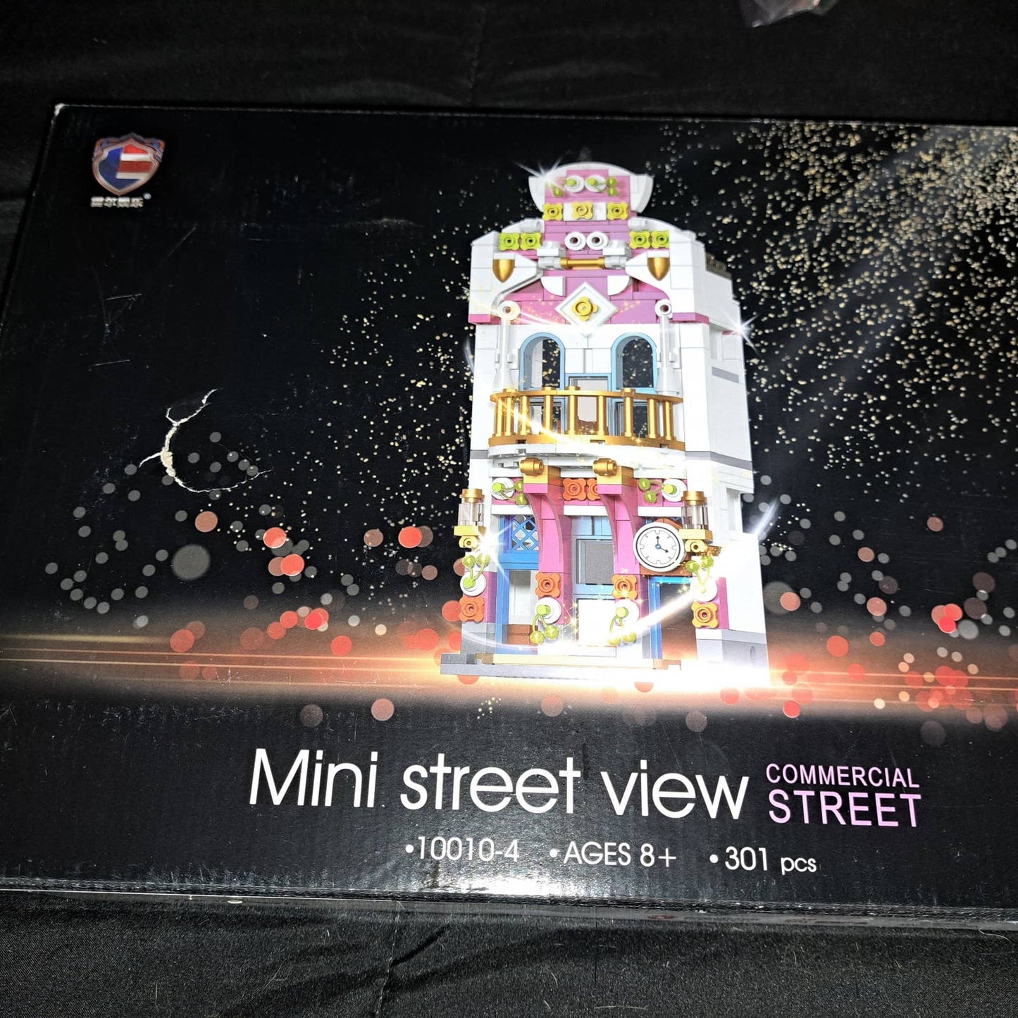 Lego style European street View Building Block set Teens to Adults