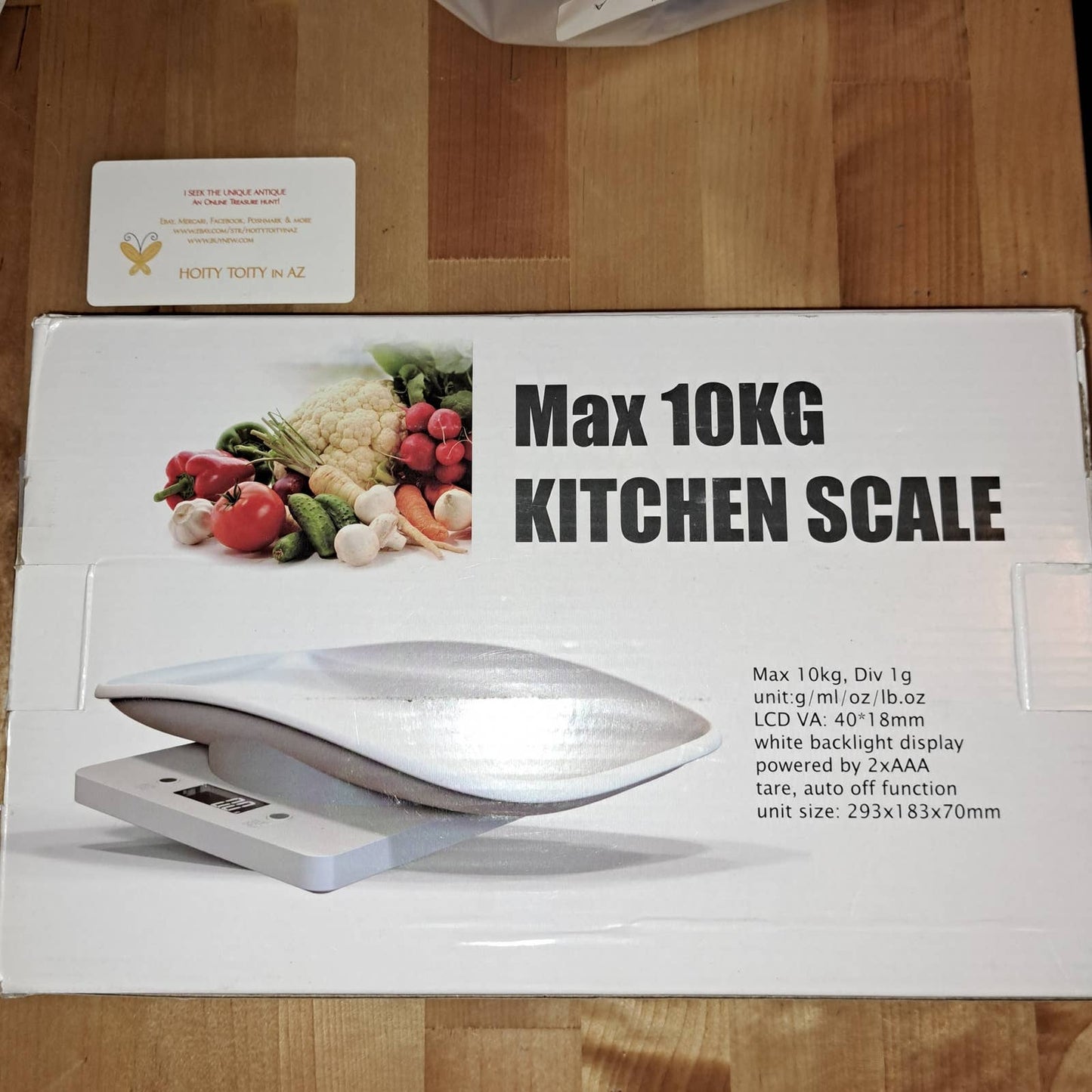 Digital Baby, pet food Scales with LCD Display-small 22 lbs max
