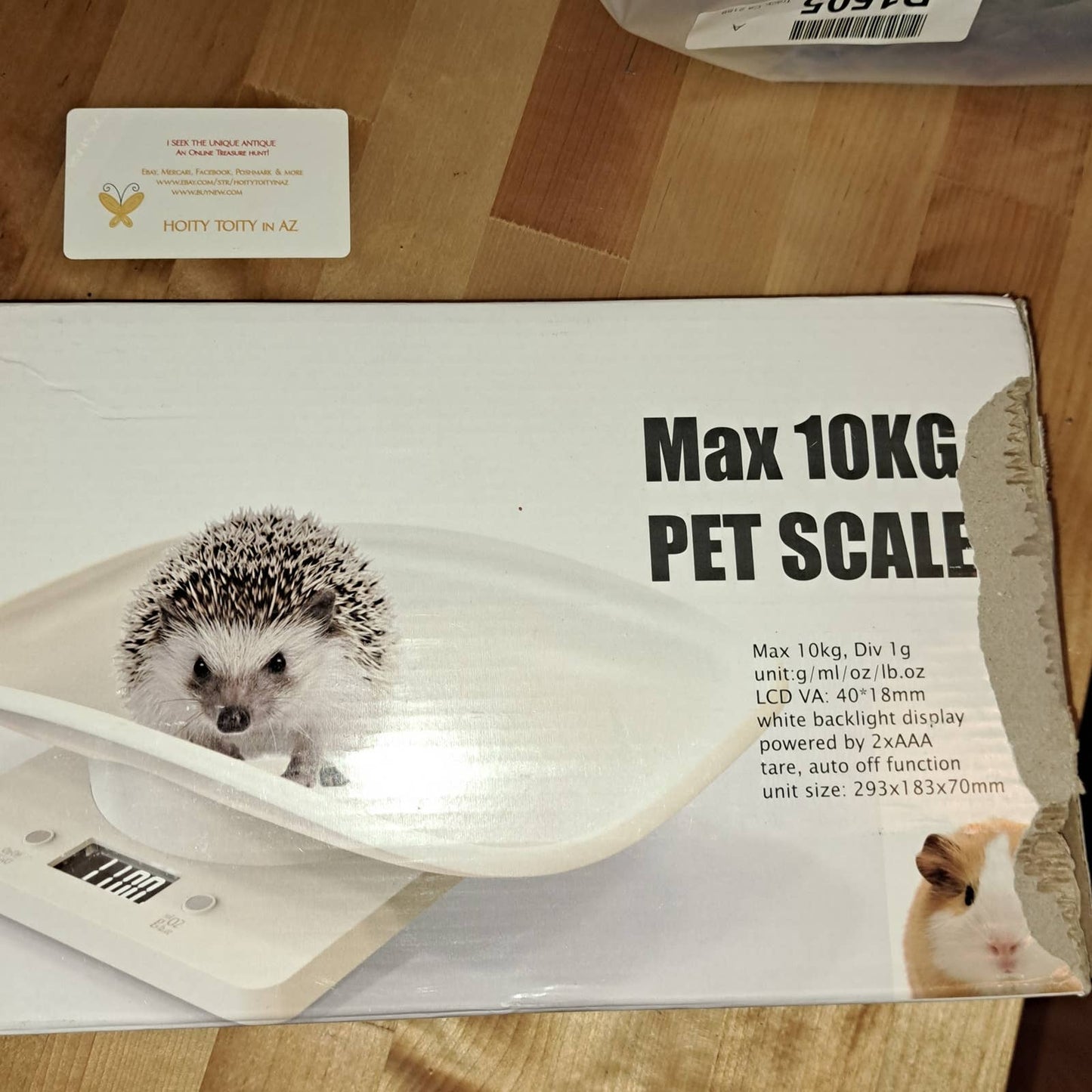 Digital Baby, pet food Scales with LCD Display-small 22 lbs max