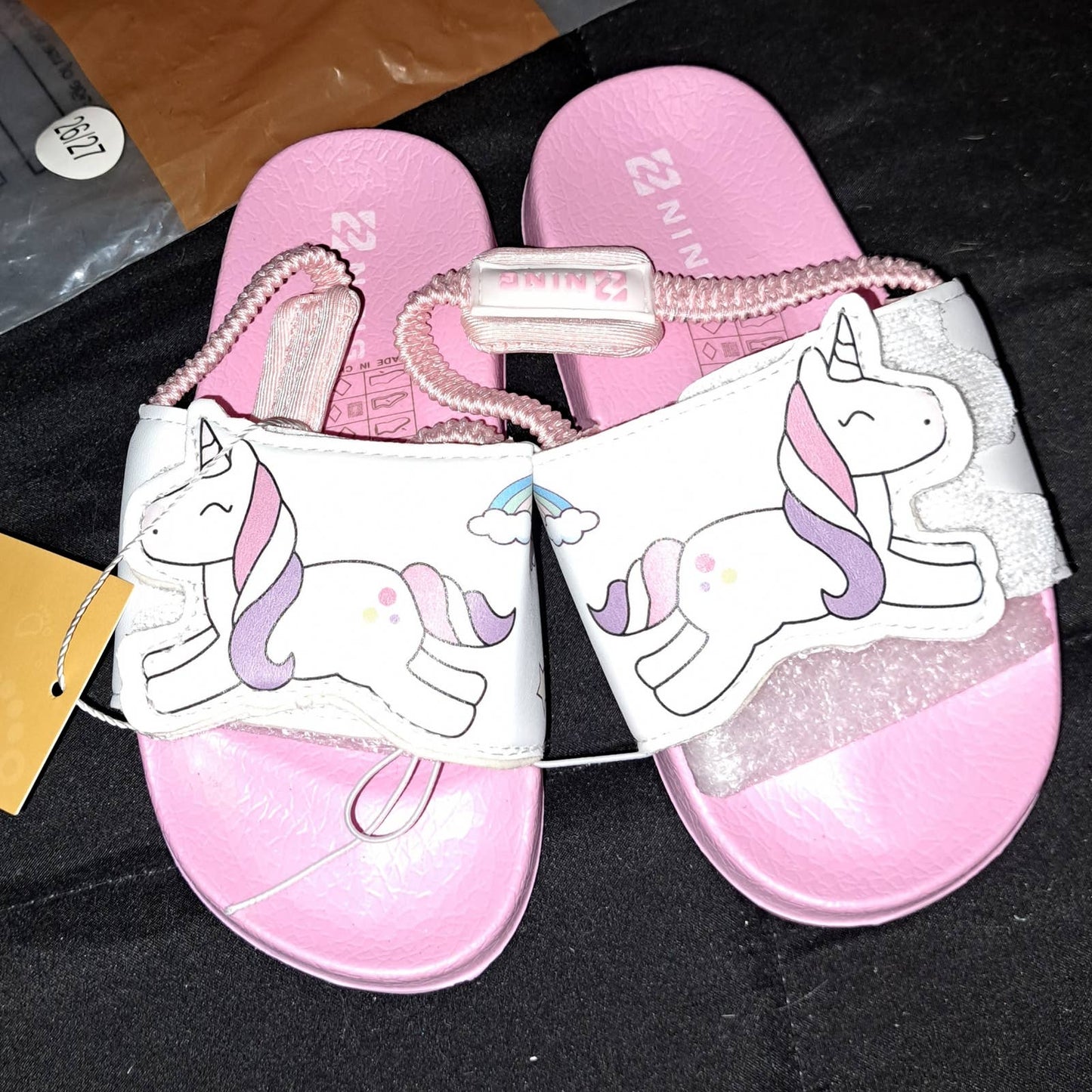 Slide Kids Sandals Non-slip Summer sandals 5 UK-11.5 UK Child Pink