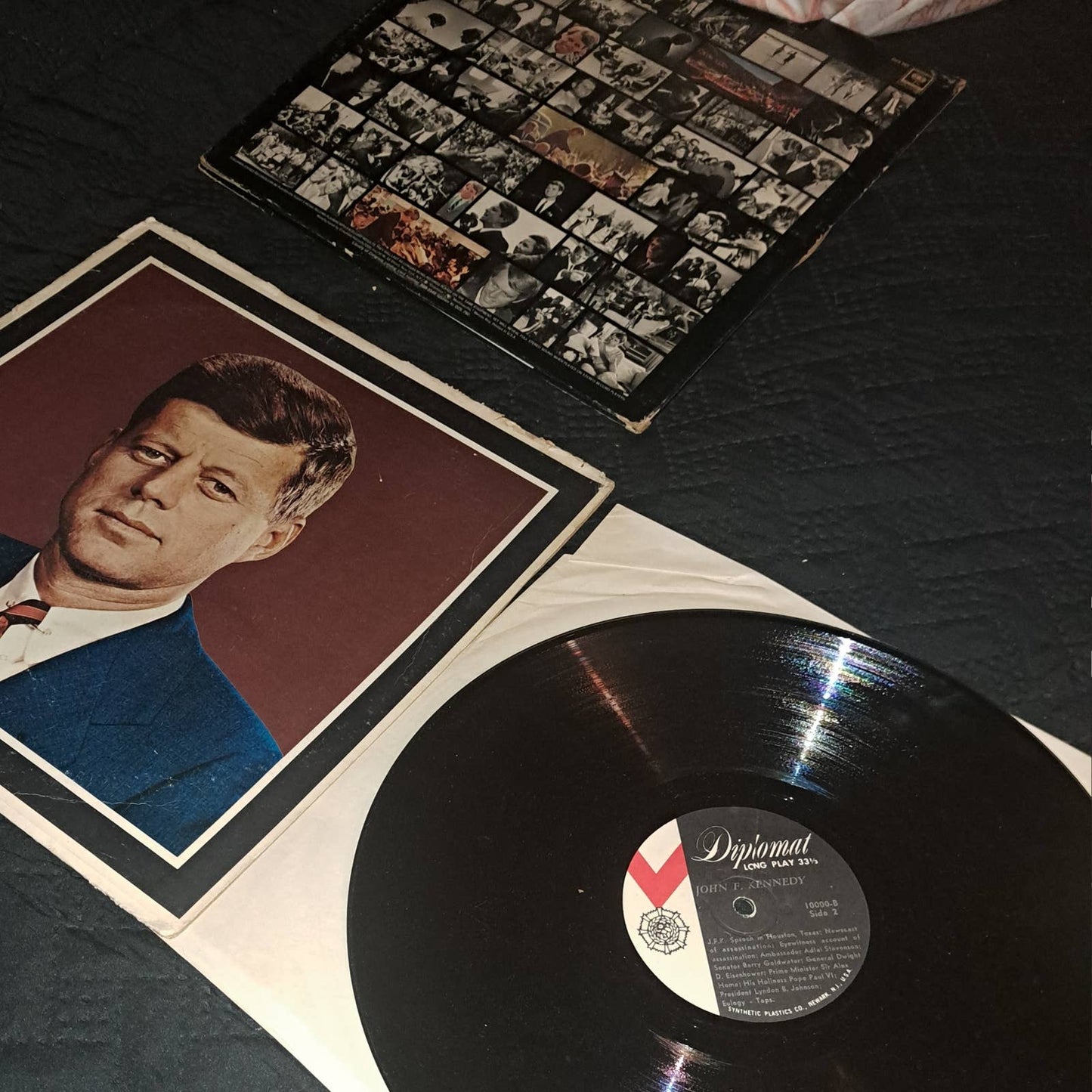 Wonderful Set of John F. Kennedy Vinyl Recordings in Original Cases More