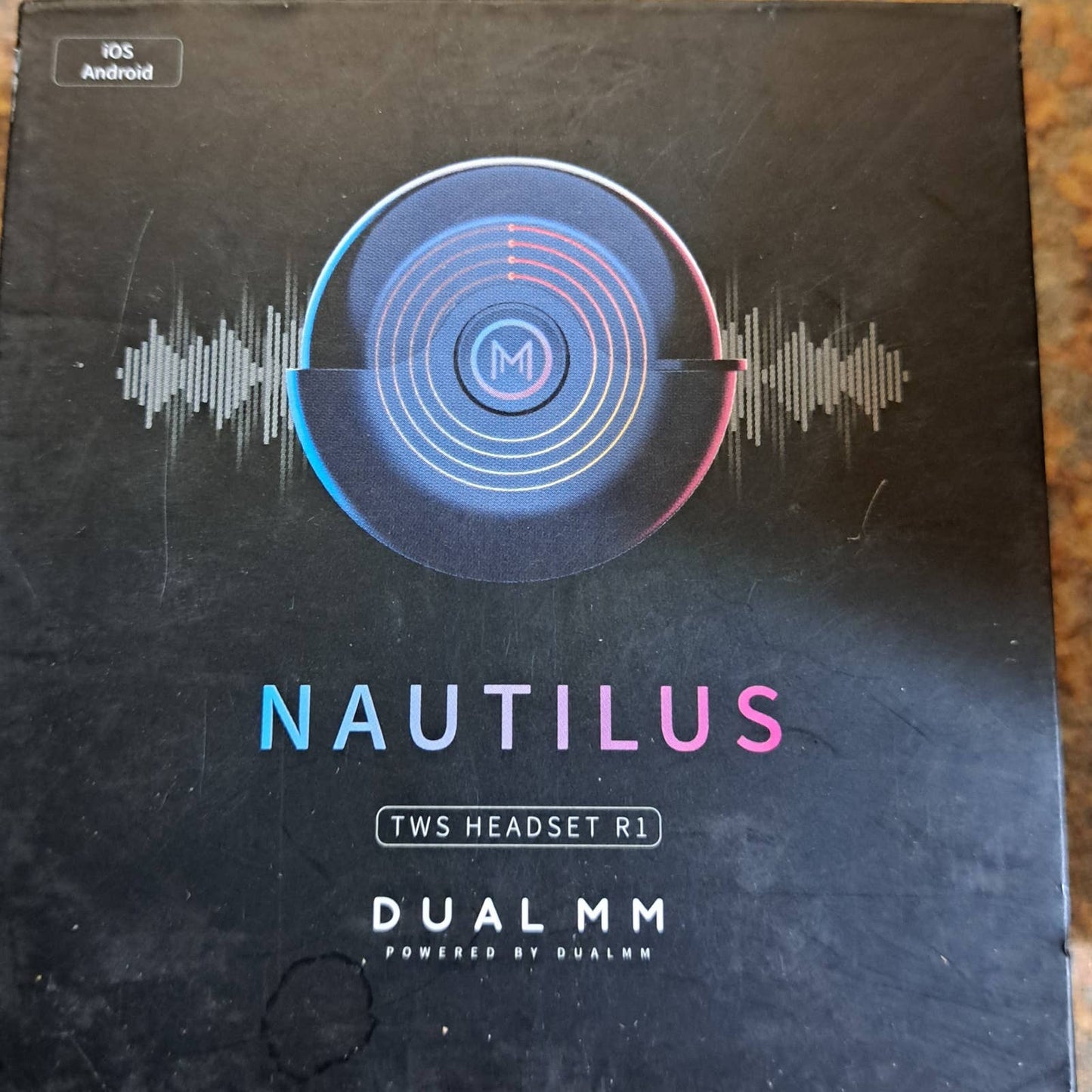 NEW Nautilus Black Bluetooth TWS Dual MM
