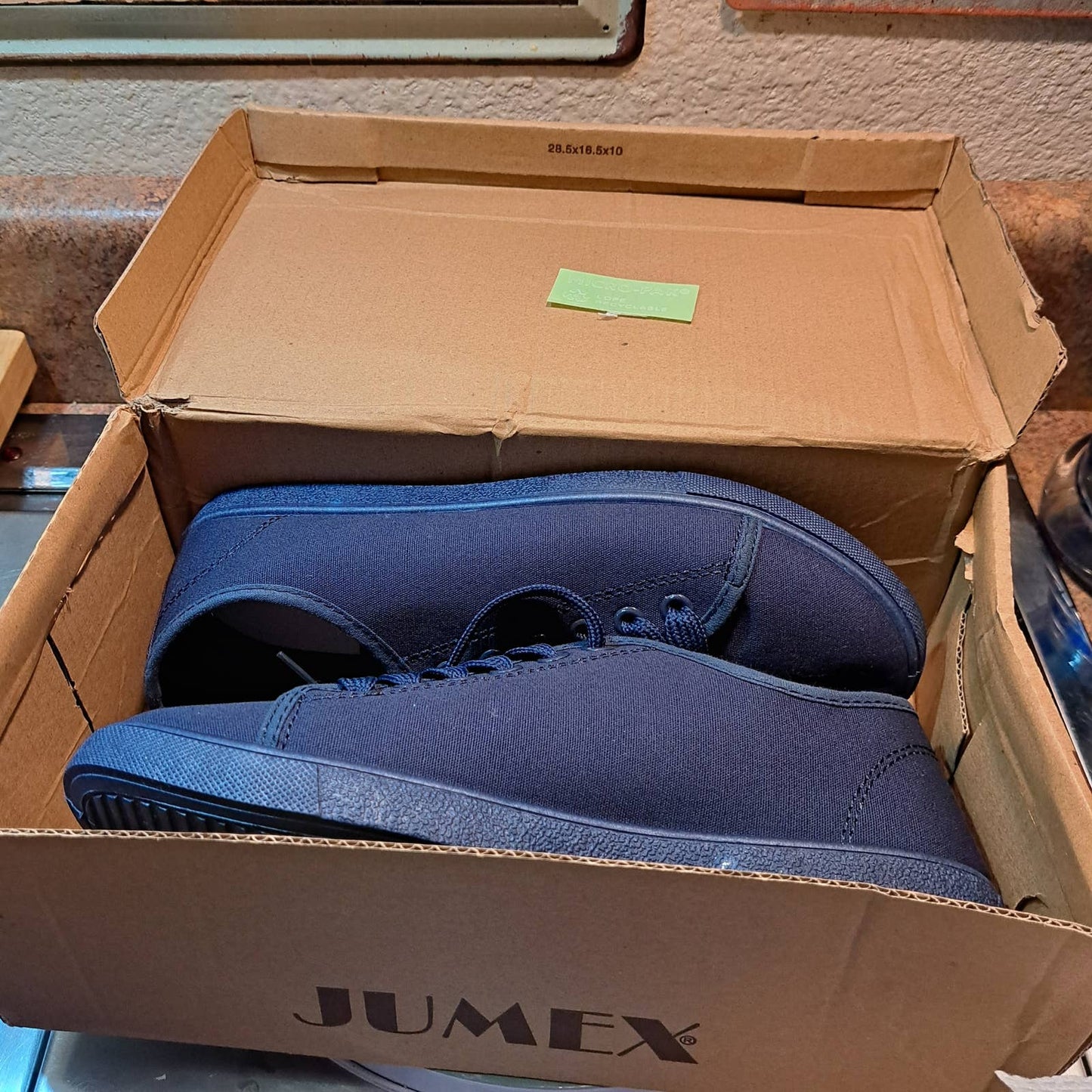 NIB - JUMEX BLUE shoe and laces - EU 39 / 8 US