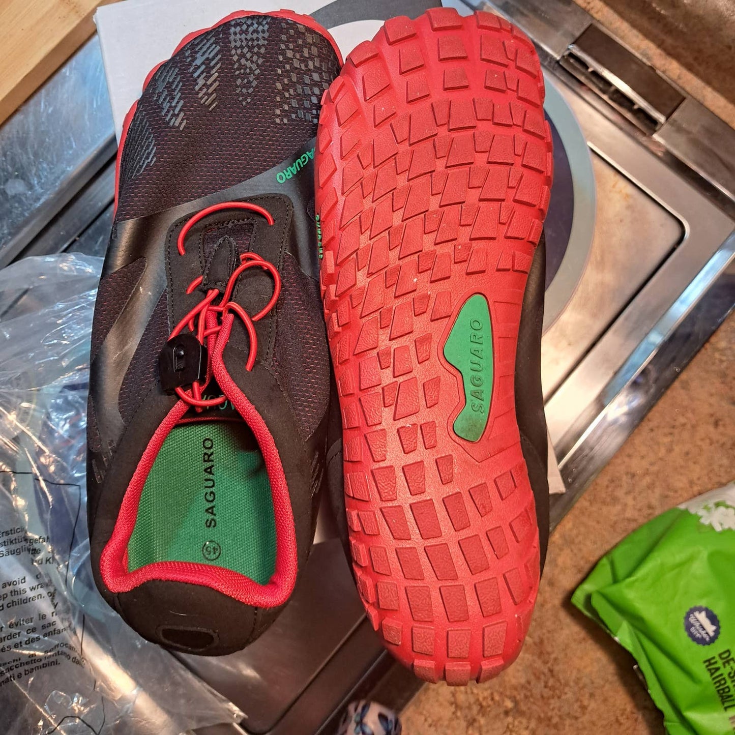 SAGUARO Unisex Water Sport Shoes Quick-Dry Barefoot EU45/12US