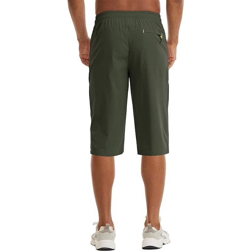 NWT -MAGCOMSEN Men's Capri Stretch-Nylon Hiking Shorts SZ 33