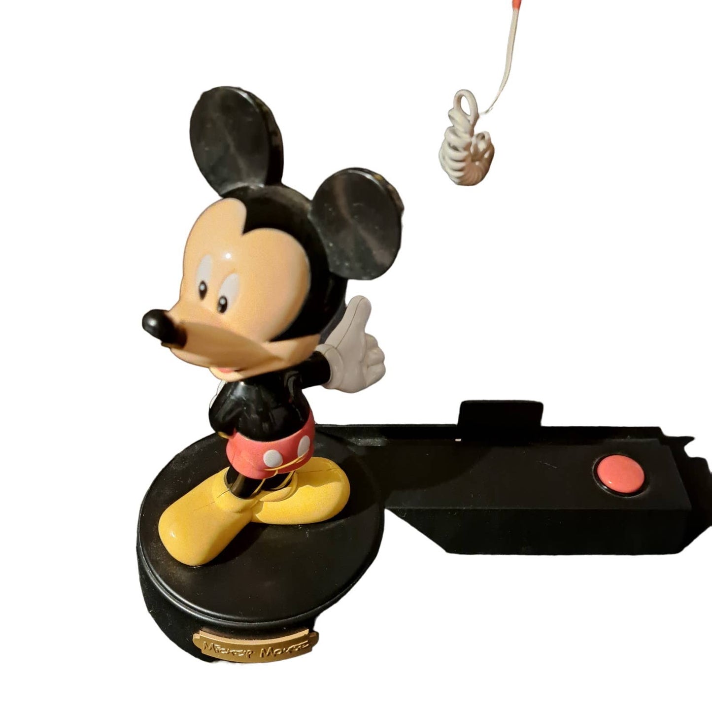 Fabulous and FUN Valentines Gift set! Vintage WORKING Mickey Mouse Phone PLUS