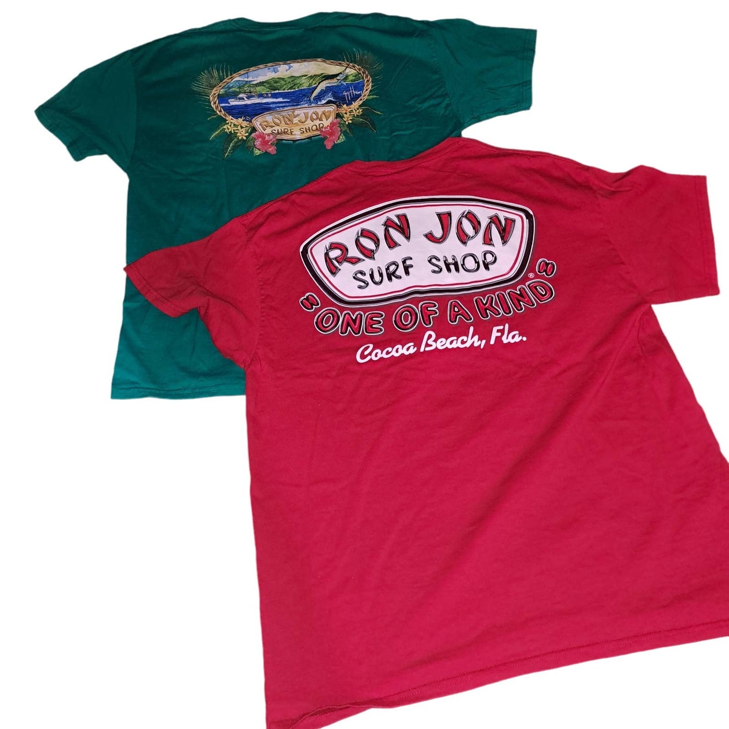 2 NEW RON JON Surf Shop Thick T-Shirts SZ XL