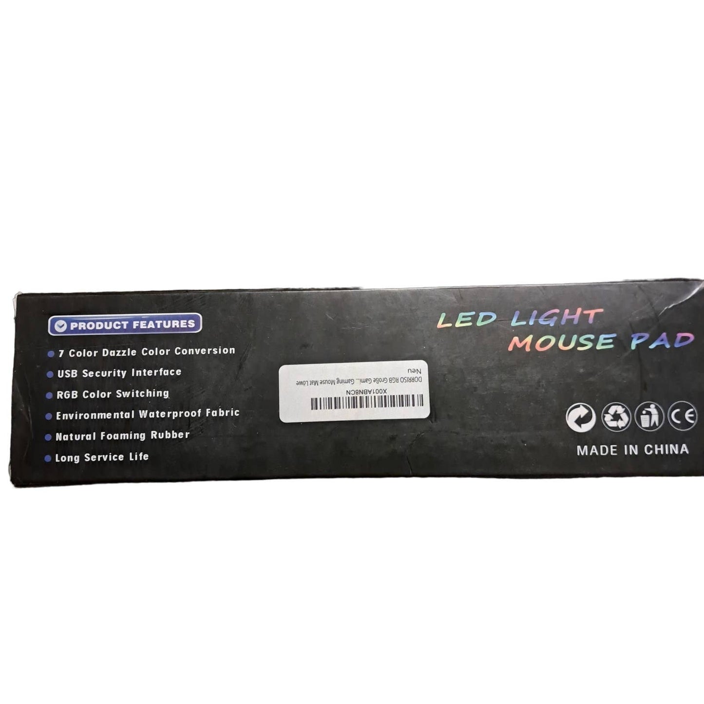 NIB - Gaming LED 31 inch Long Light Up Multi Color Gaming Pad -Lion