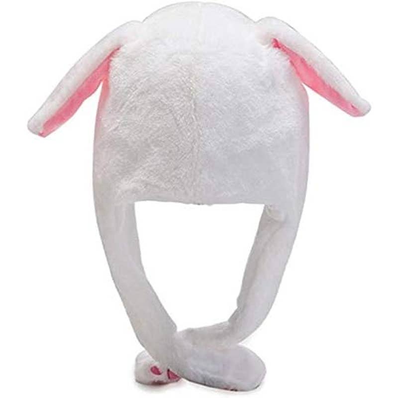 HALLOWEEN SALE! New 2 Bunny Hats with Ears Hat with Movable Ears Plush