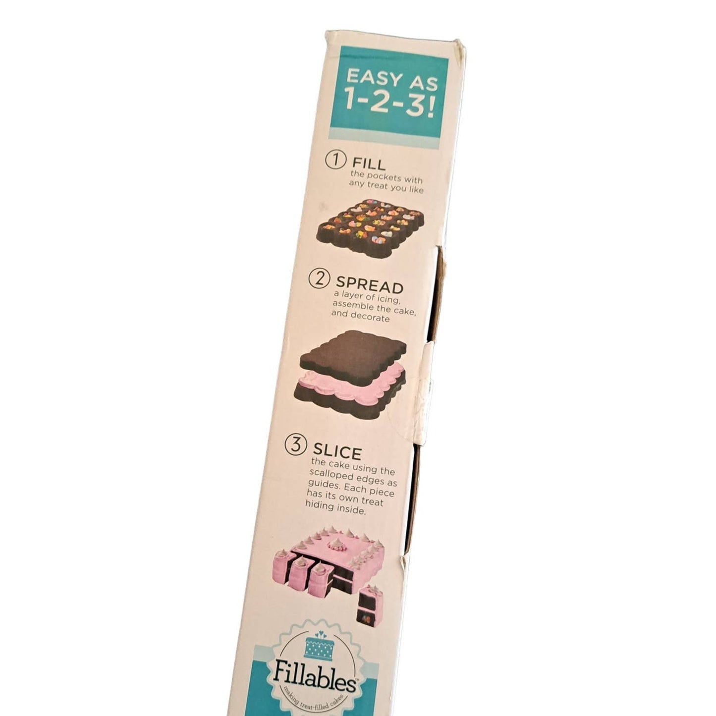 NIB- Bakers Advantage LG FILLABLES 2 pans for treat Filled Cakes