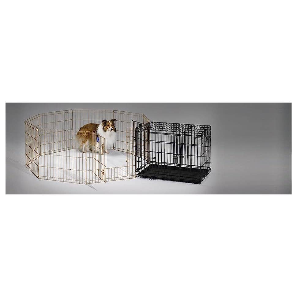 NIB- Midwest Gold Exercise pen 36" 8 Panels- H36 inch - W24 inches