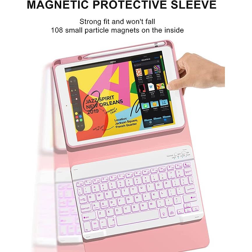 SMART Keyboard Case Pink for iPad 10.2 air3 10.5