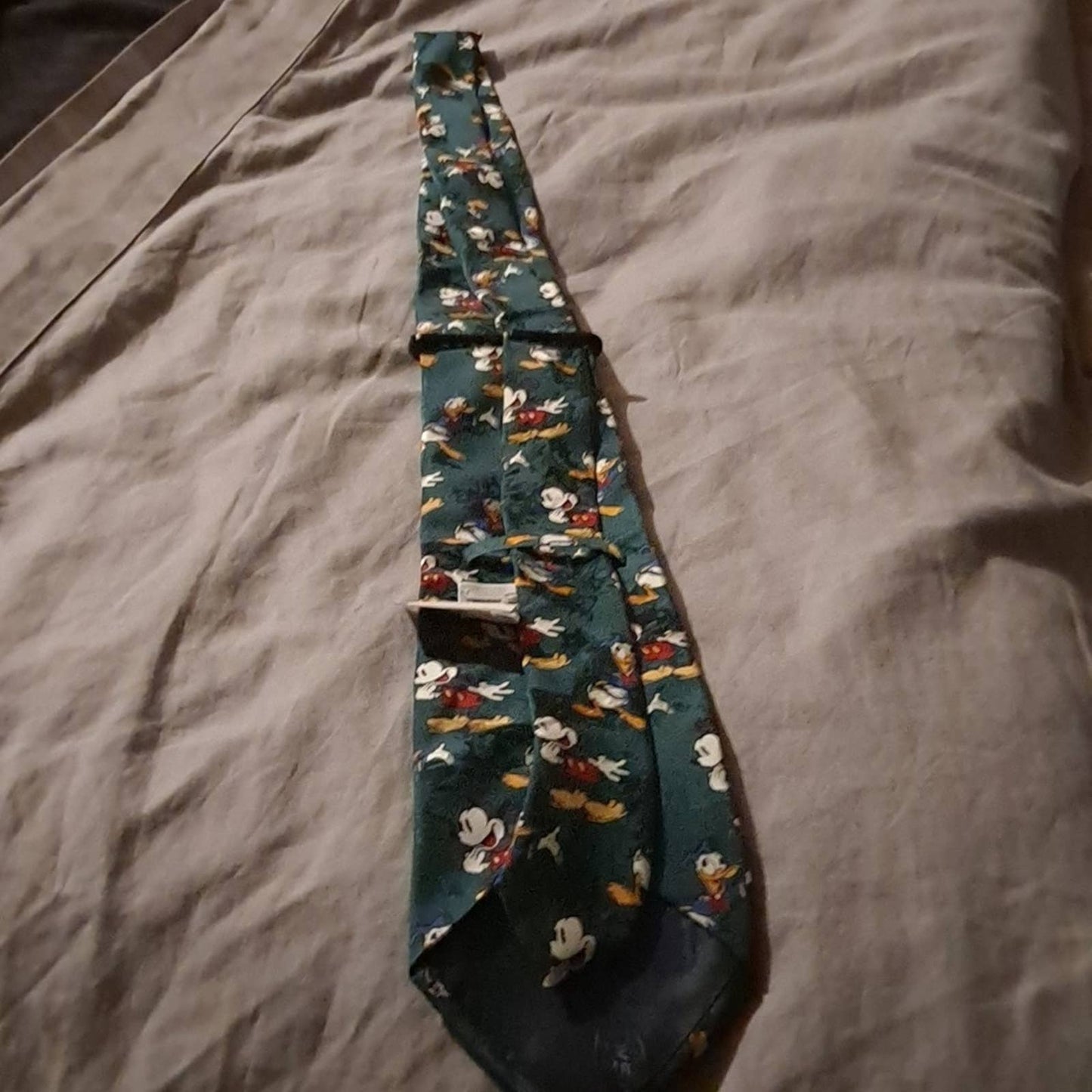Mickey & Donald tie. Colorful. New.