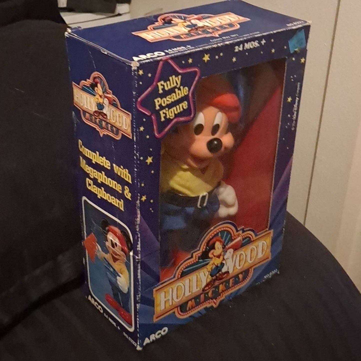 Hollywood Mickey Mouse Fully Posable Figurine in box